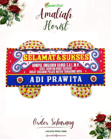 Papan Bunga Ucapan Selamat rangkas bitung